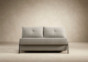 Cubed 02 Deluxe Sofa, Chrome Legs - Full or Queen