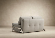 Cubed 02 Deluxe Sofa, Chrome Legs - Full or Queen