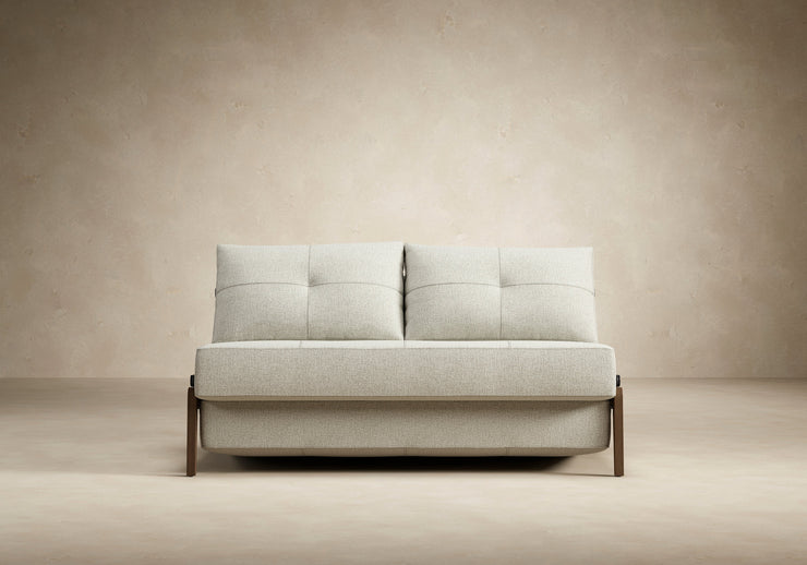 Cubed 02 Deluxe Sofa, Dark Wood Legs - Full or Queen