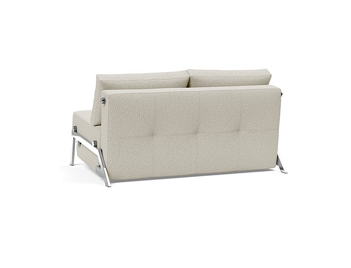 Cubed 02 Deluxe Sofa, Chrome Legs - Full or Queen