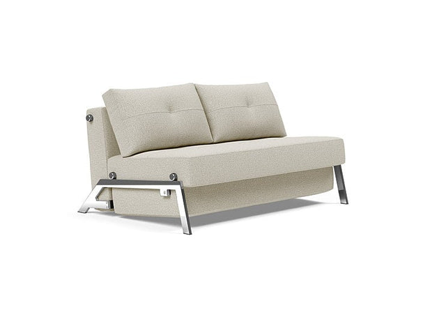 Cubed 02 Deluxe Sofa, Chrome Legs - Full or Queen