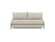 Cubed 02 Deluxe Sofa, Chrome Legs - Full or Queen