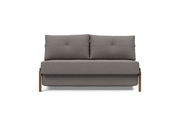 Cubed 02 Deluxe Sofa, Dark Wood Legs - Full or Queen