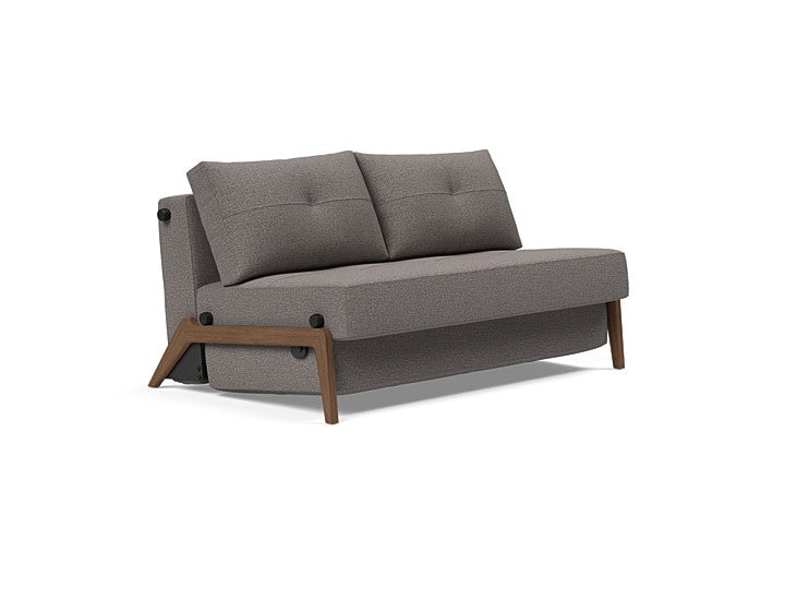 Cubed 02 Deluxe Sofa, Dark Wood Legs - Full or Queen