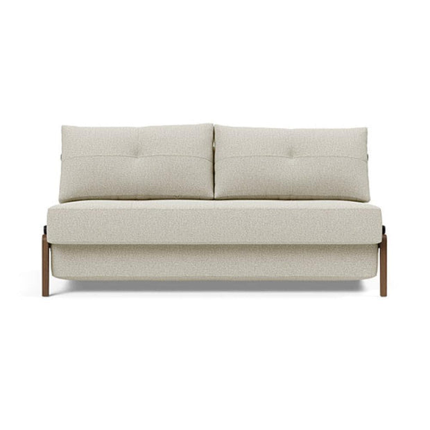 Cubed 02 Deluxe Sofa, Dark Wood Legs - Full or Queen