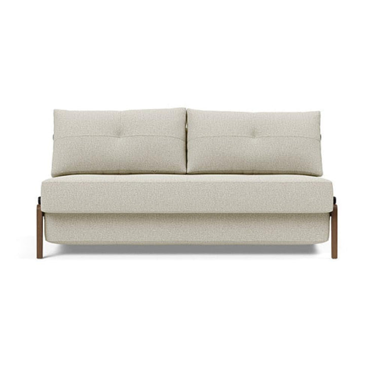 Cubed 02 Deluxe Sofa, Dark Wood Legs - Full or Queen