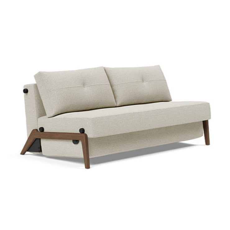 Cubed 02 Deluxe Sofa, Dark Wood Legs - Full or Queen