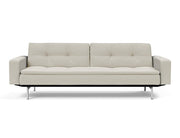 Dublexo Stainless Steel Sofa w/Arms