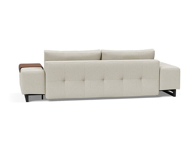 Grand D.E.L Sofa, Black Wood - Queen