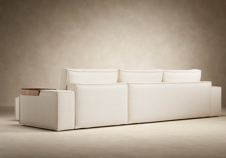 Newilla Sofa Bed w/Lounger - Wide Arms