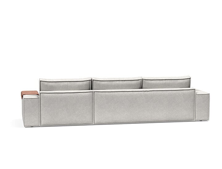 Newilla Sofa Bed w/Lounger - Wide Arms