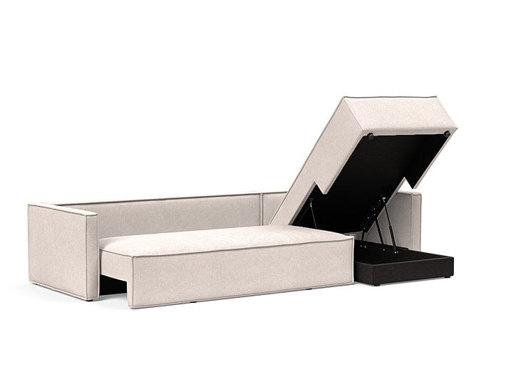 Newilla Sofa Bed w/Lounger - Slim Arms