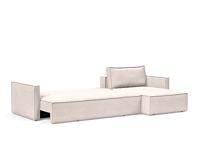 Newilla Sofa Bed w/Lounger - Slim Arms