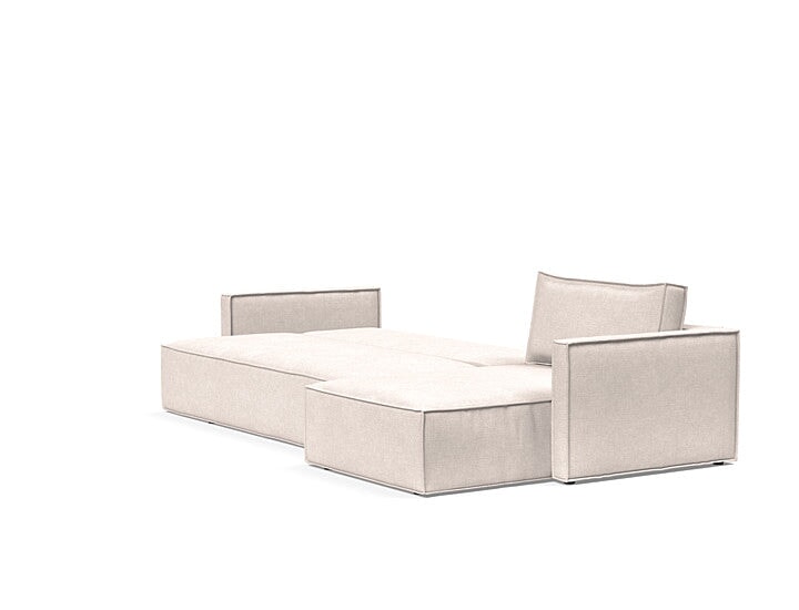 Newilla Sofa Bed w/Lounger - Slim Arms