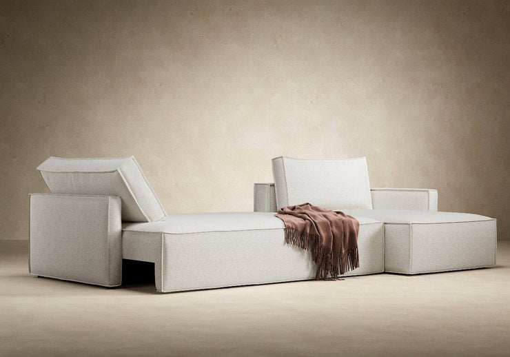 Newilla Sofa Bed w/Lounger - Slim Arms