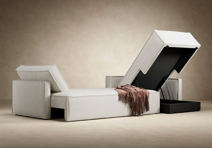 Newilla Sofa Bed w/Lounger - Slim Arms