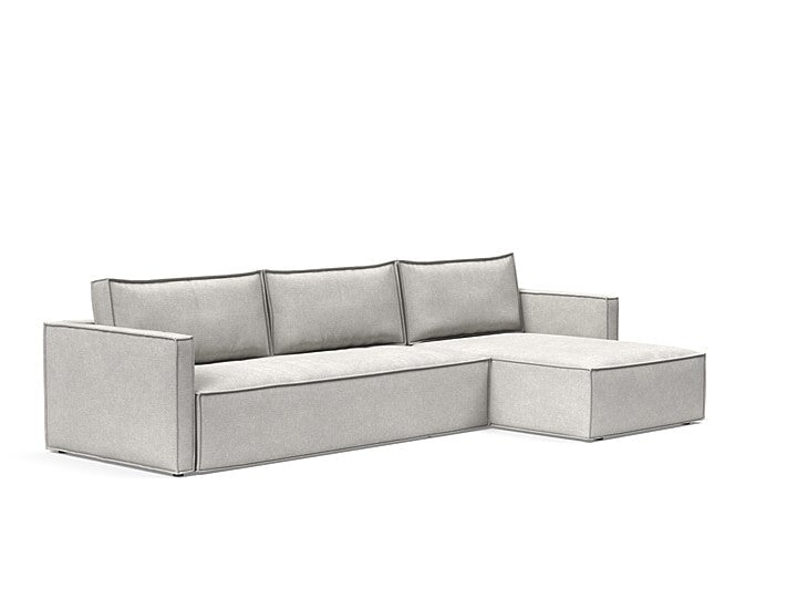 Newilla Sofa Bed w/Lounger - Slim Arms