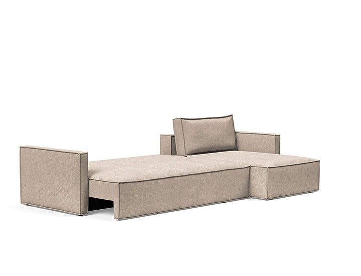 Newilla Sofa Bed w/Lounger - Slim Arms