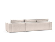 Newilla Sofa Bed w/Lounger - Standard Arms