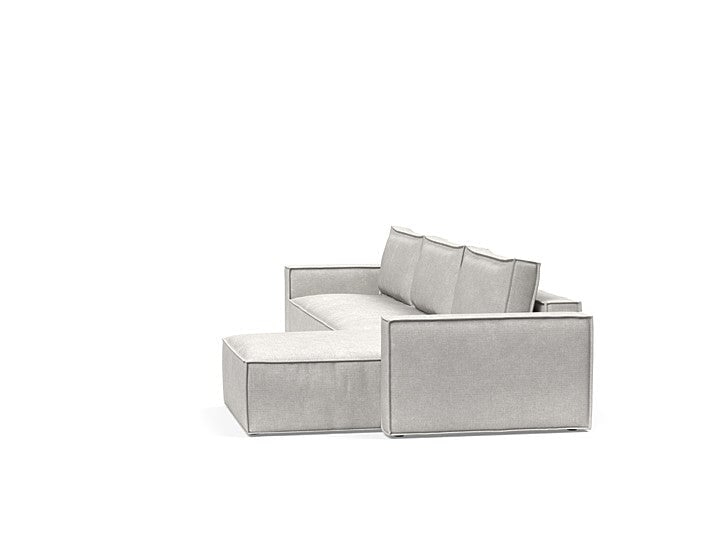 Newilla Sofa Bed w/Lounger - Standard Arms