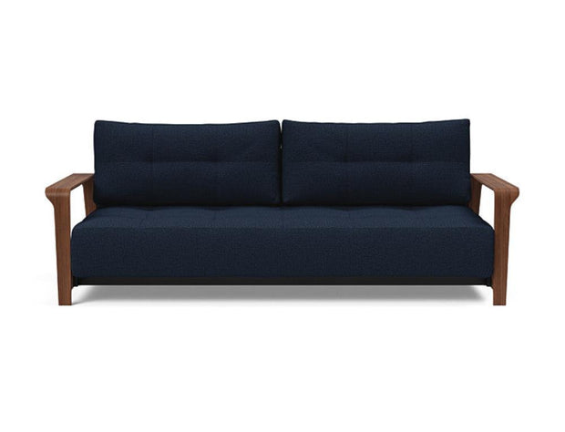 Ran D.E.L Sofa, Walnut Arms - Queen