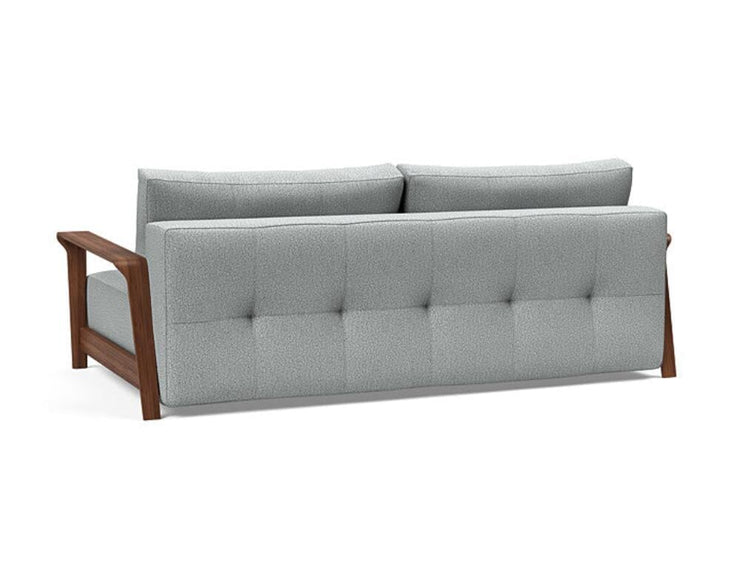 Ran D.E.L Sofa, Walnut Arms - Queen