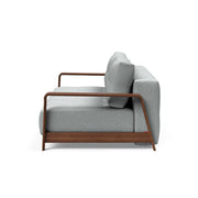 Ran D.E.L Sofa, Walnut Arms - Queen