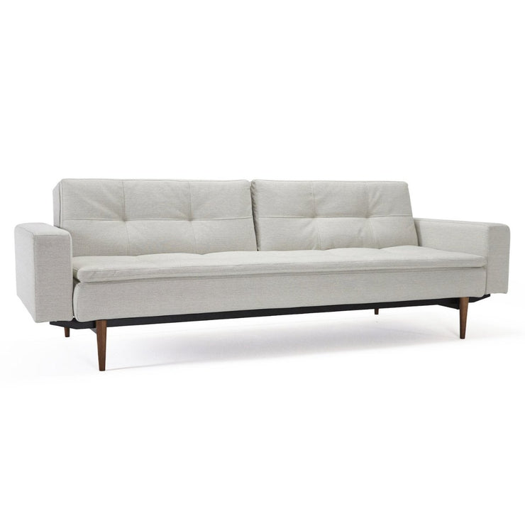 Dublexo Deluxe Sofa w/Arms, Dark Wood - Molecule Design-Online 