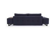 Grand D.E.L Sofa, Black Wood - (Queen) - Molecule Design-Online 