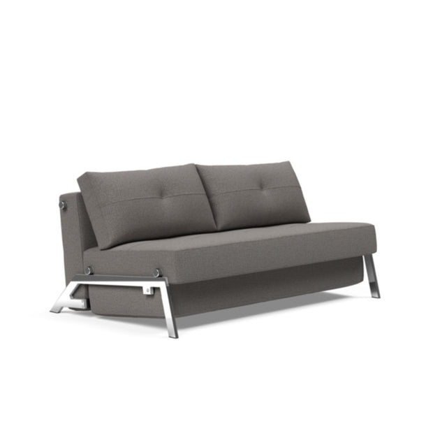 Cubed 02 Deluxe Sofa, Chrome Legs (Full / Chrome) - Molecule Design-Online 