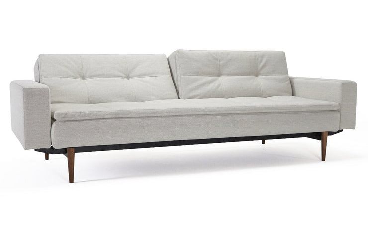 Dublexo Deluxe Sofa w/Arms, Dark Wood - Molecule Design-Online 