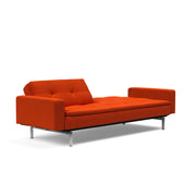 Dublexo Deluxe Sofa w/Arms, Stainless Steel - Molecule Design-Online 