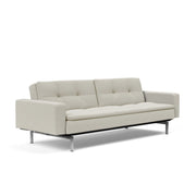 Dublexo Deluxe Sofa w/Arms, Stainless Steel - Molecule Design-Online 