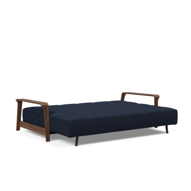 Ran D.E.L Sofa, Walnut Arms - (Queen) - Molecule Design-Online 